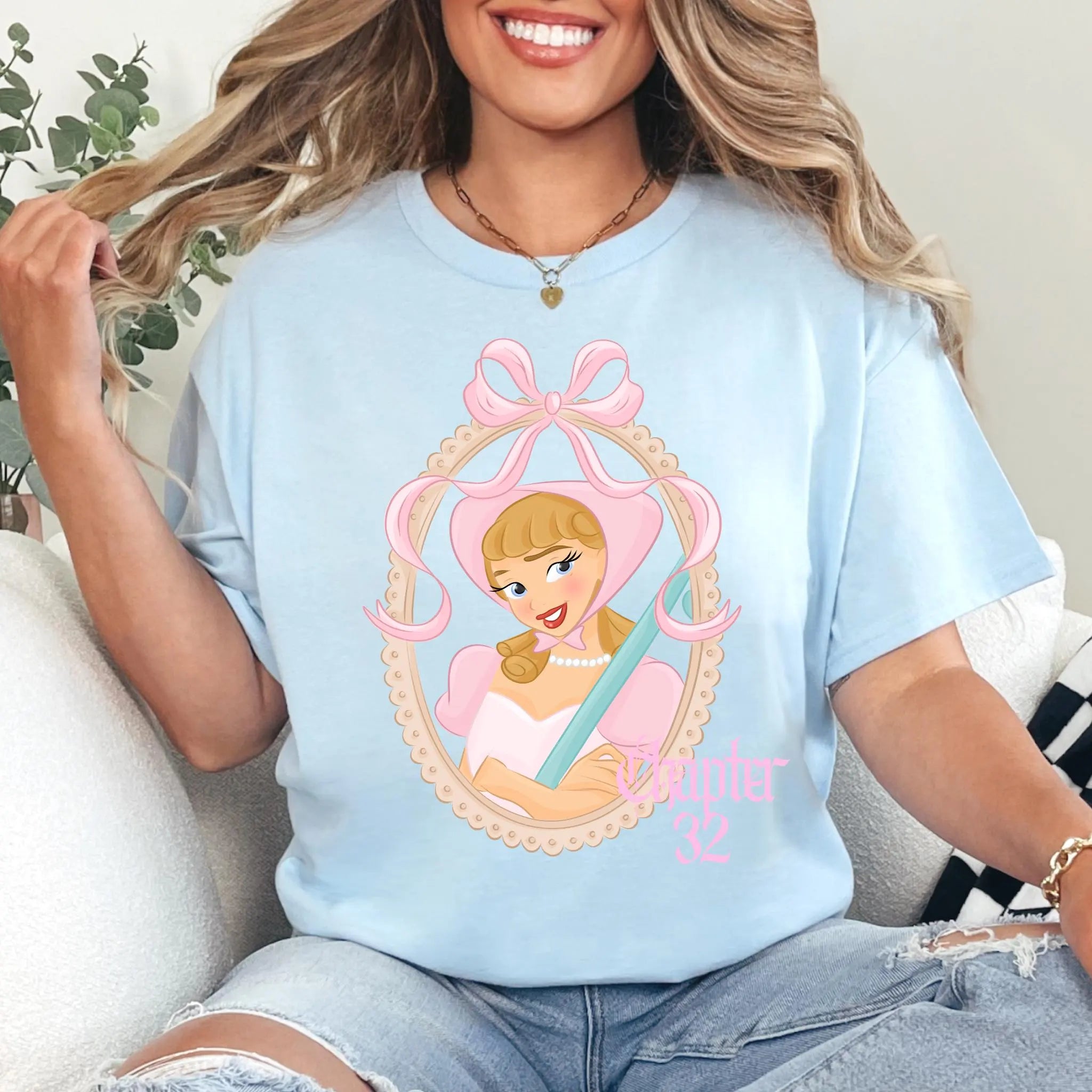 Magical Toys I Knew It I Knew You Bo Peep Tay Heavyweight Unisex Crewneck T-shirt | Gildan® 5000